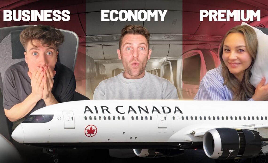 Reviewing Air Canada's 787 to India in all three classes | Business, Premium, Economy