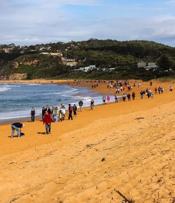 people walking on McMasters Beach, Australia