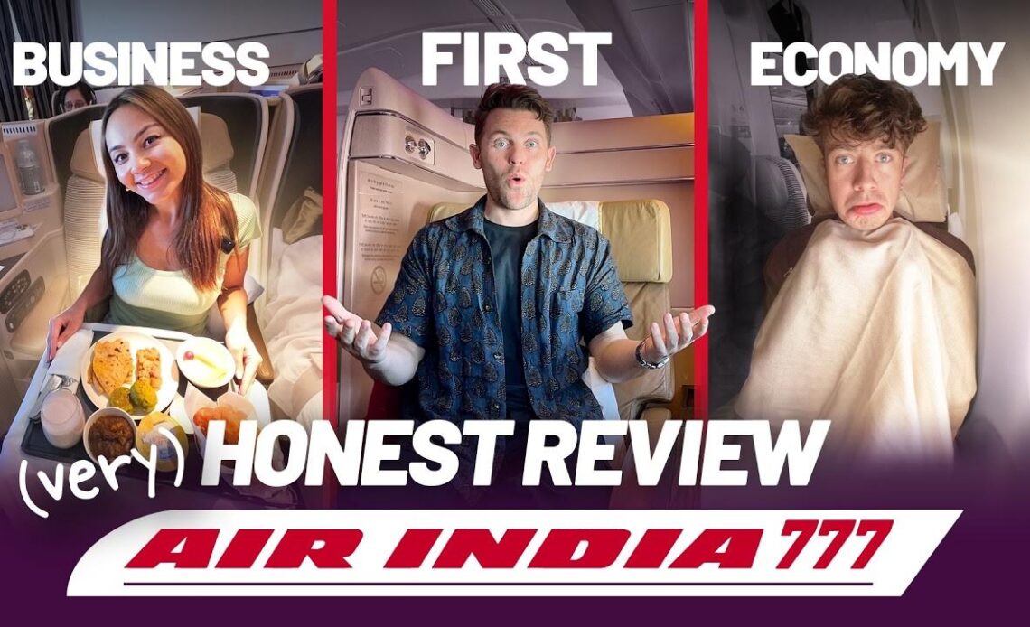 VERY Honest Air India 777 Flight Review: First Class, Business, Economy