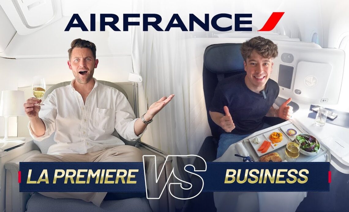 World's BEST First Class! Air France La Premiere vs Business