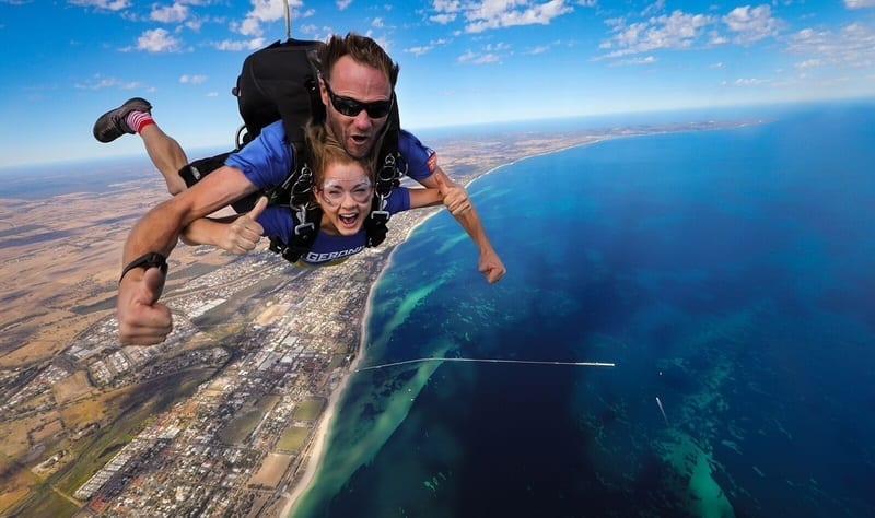 people Skydiving with Skydive Geronimo