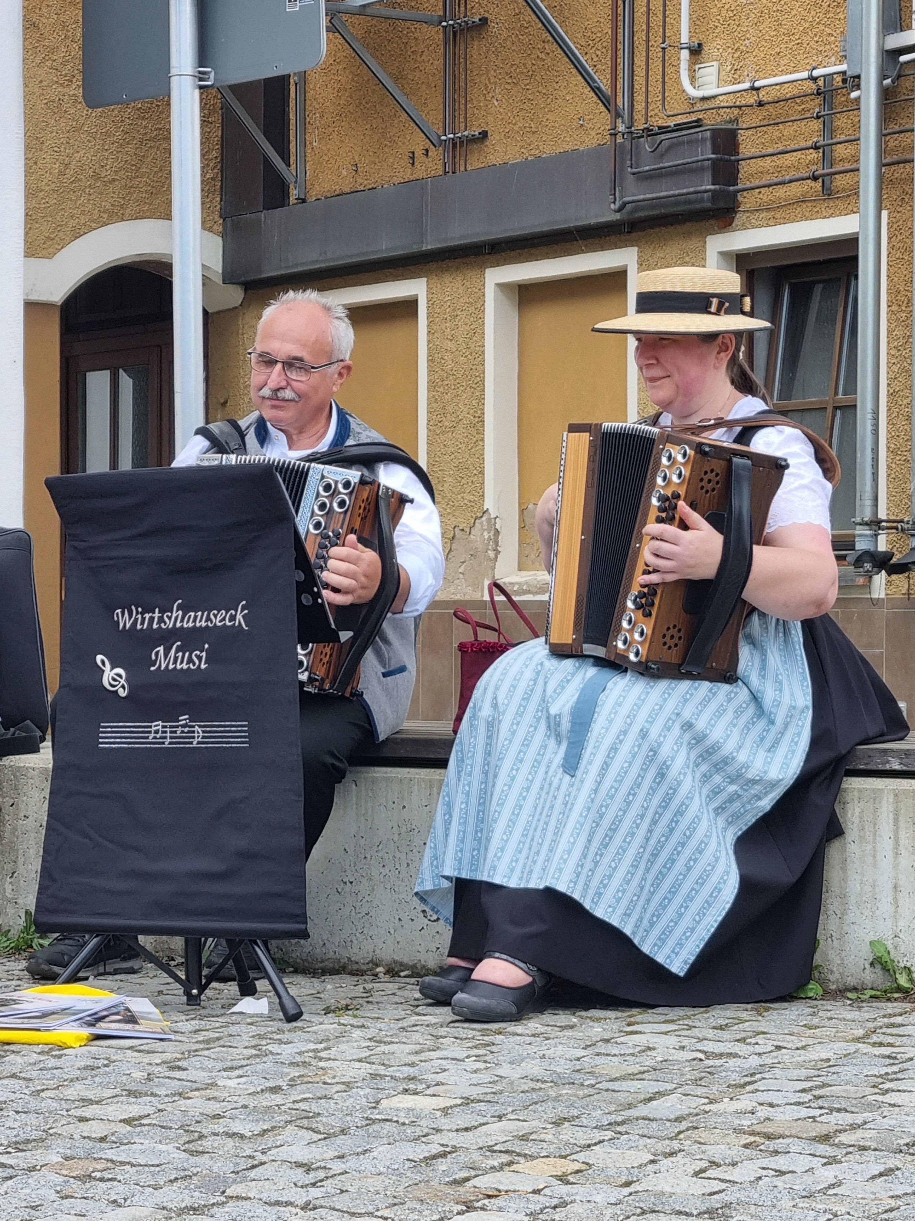 Musicians at the Drumherum Festival