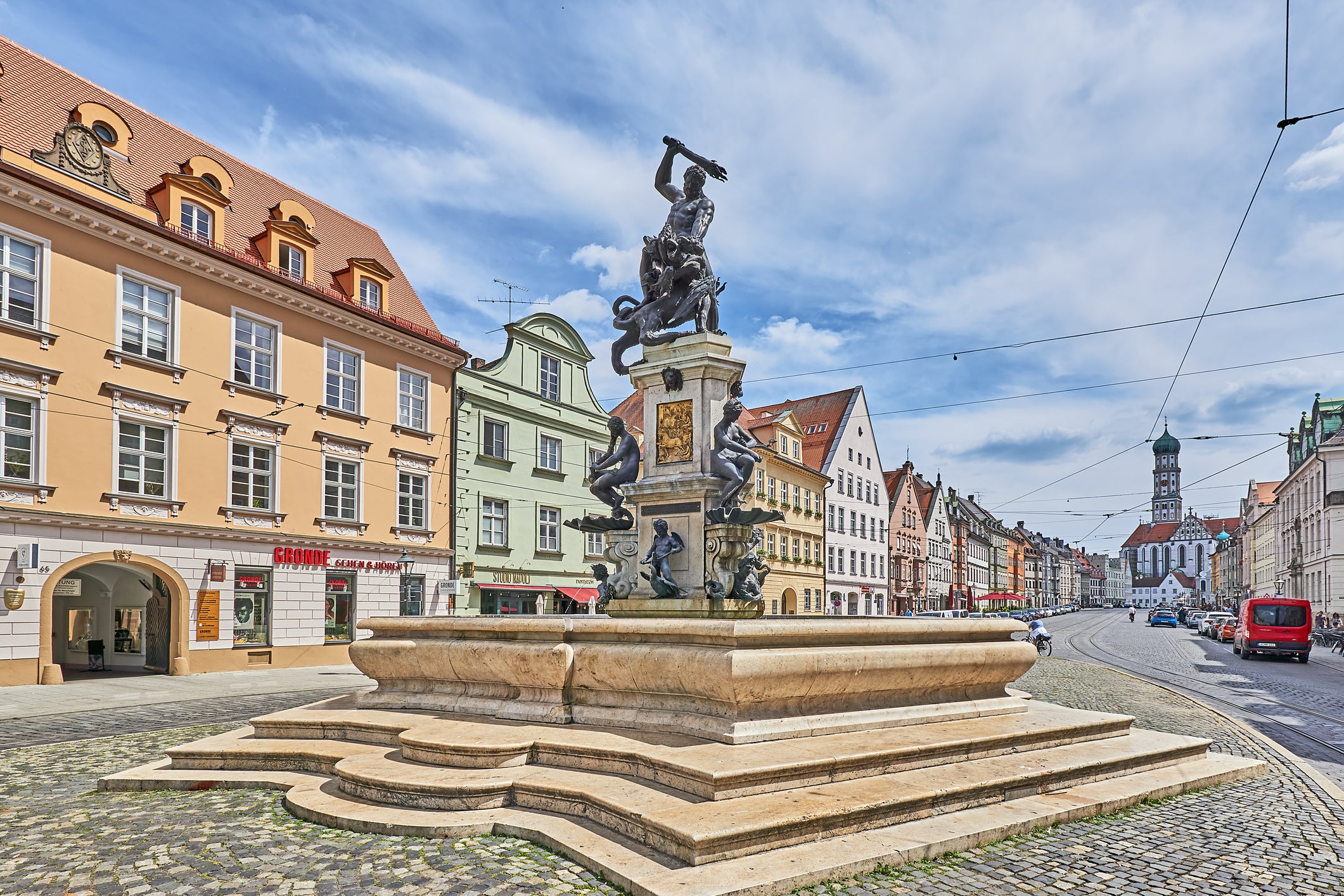Around 50km west of Munich, Augsburg has been charming travellers for centuries