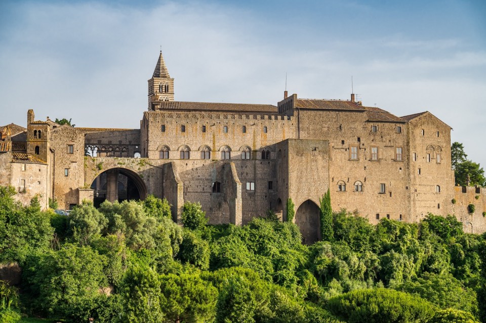 Papal Palace: the main attraction of Viterbo, the palace hosted the papacy for about two decades in the 13th century