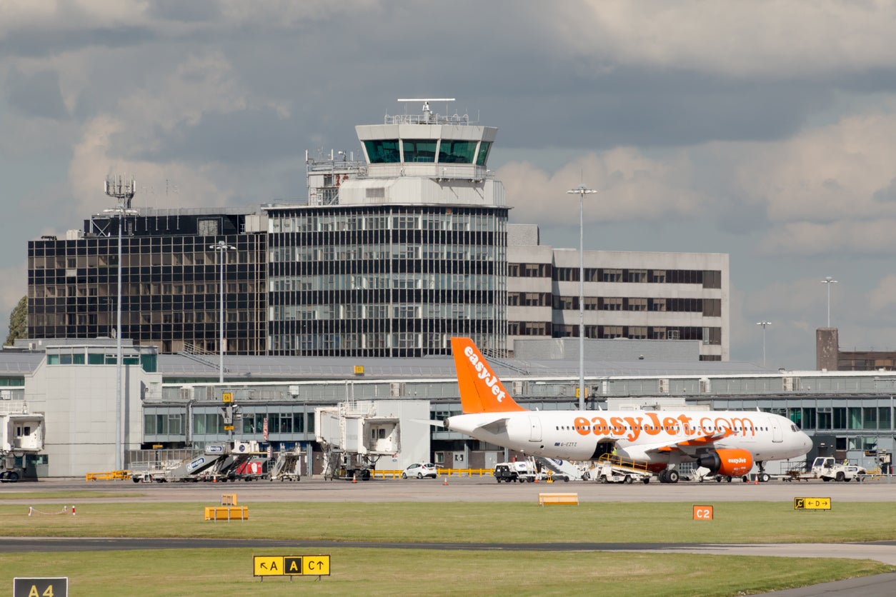 Manchester was expecting to handle around 600 flights and 100,000 passengers today