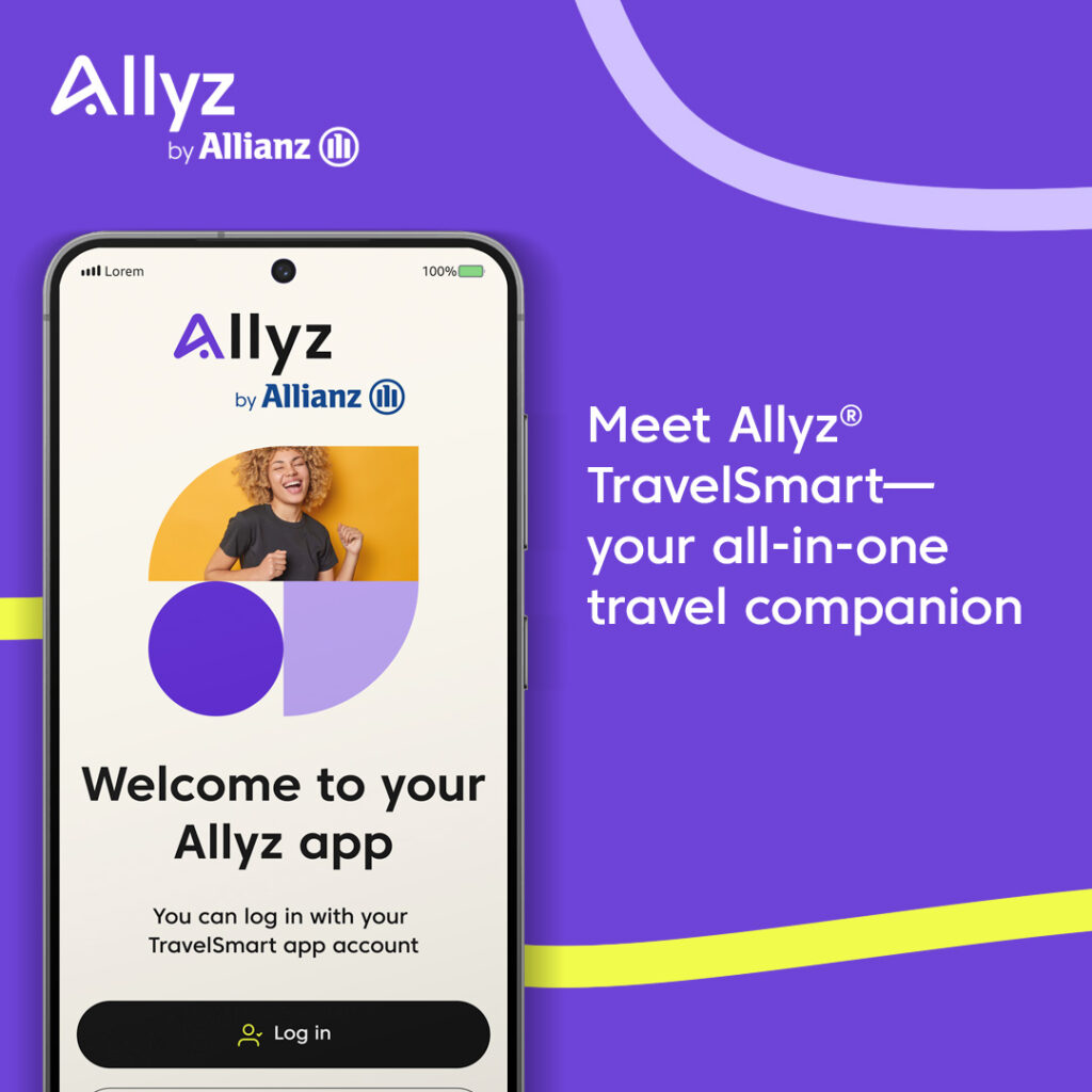 graphic for allyz travelsmart app