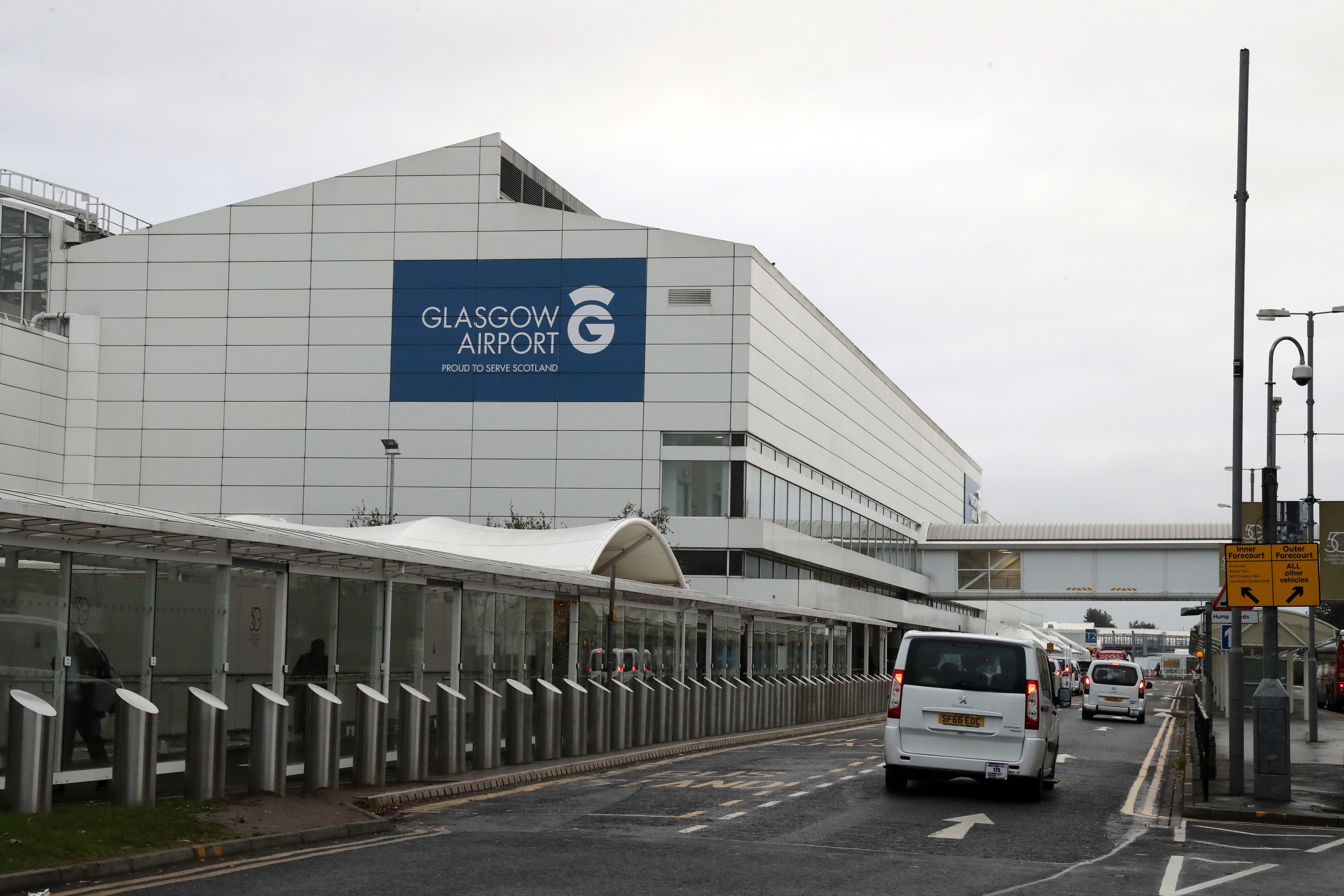Workers at Glasgow Airport will be among those balloted for industrial action (Andrew Milligan/PA)