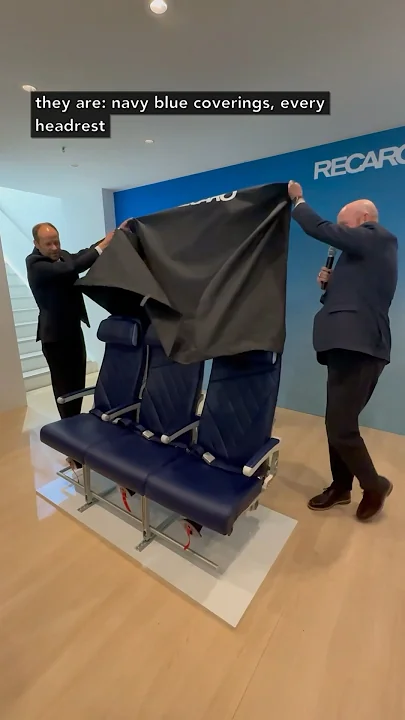 Southwest Airlines BRAND NEW seats unveiling first look! #shorts #aviation #southwest