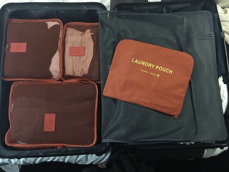 packing cubes are the best way to keep your luggage organized