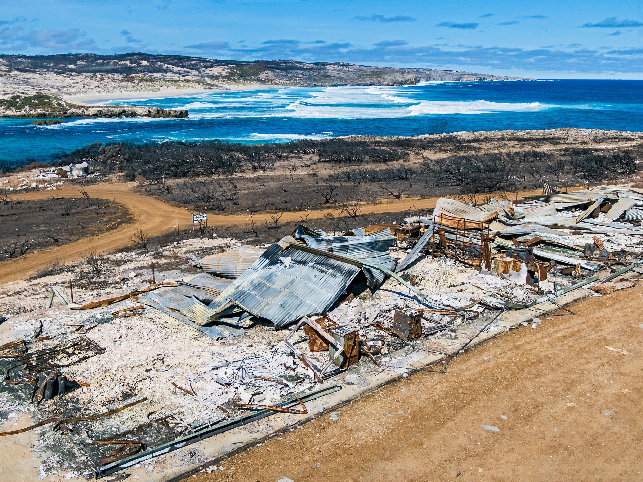 Kangaroo Island was completely devastated by wildfires four years ago