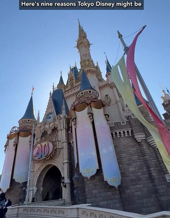 Why Tokyo Disney might be better than the US Disney Parks... #shorts #tokyodisneyland
