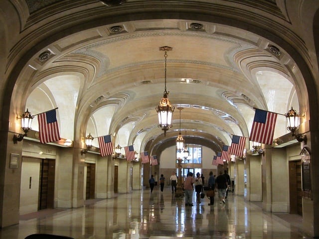 a hallway