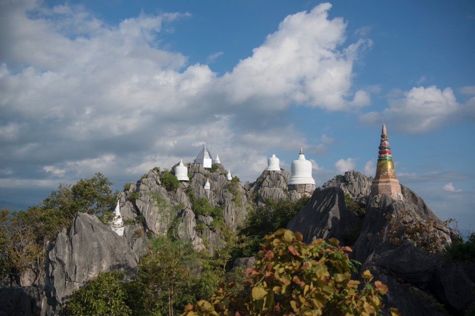 The Wat Chalermprakiet Prajomklao Rachanusorn Temple north of the city of Lampang in North Thailand.