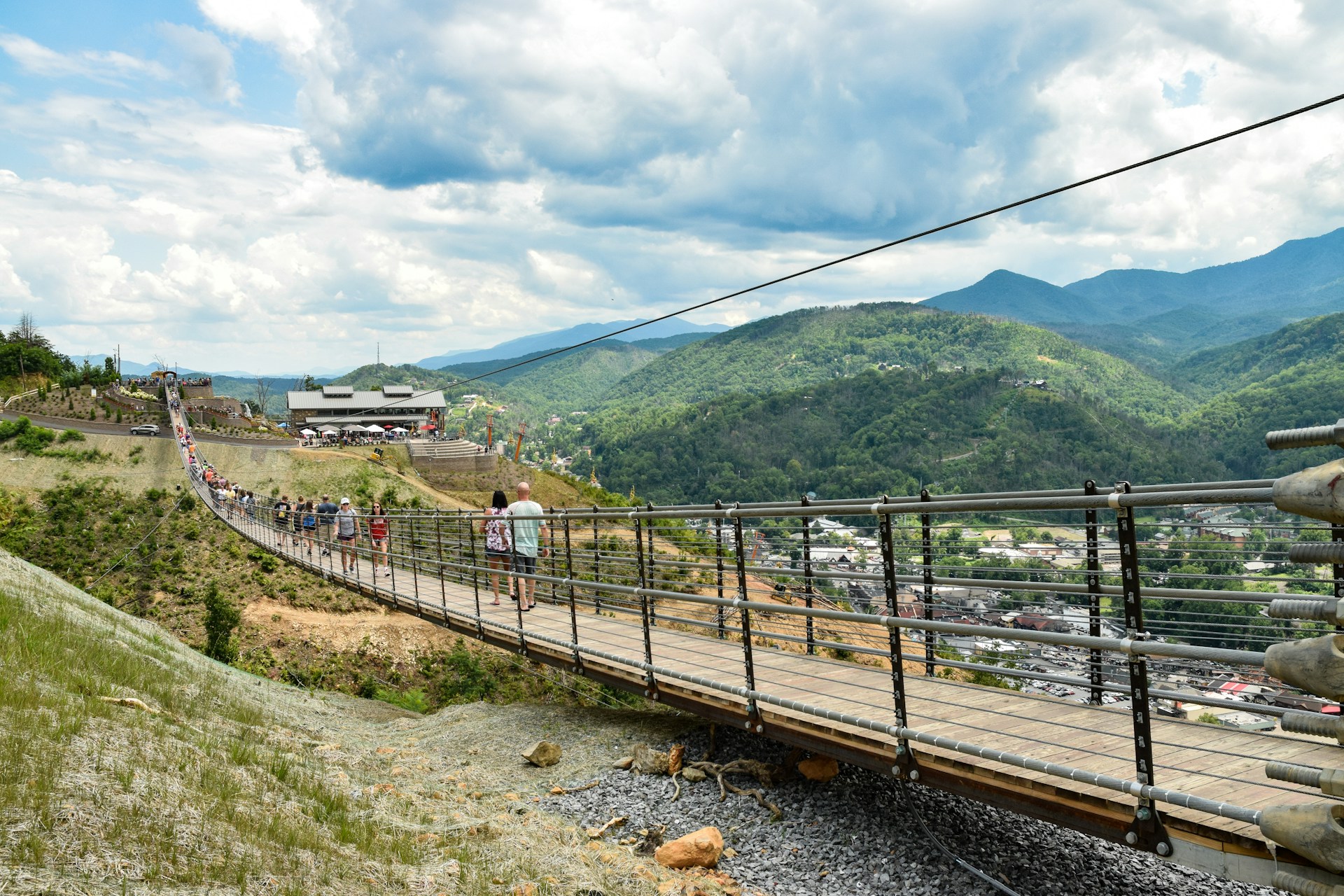 Visit the Sky Bridge on your weekend trip to Gatlinburg, TN (photo: Amy Baugess).