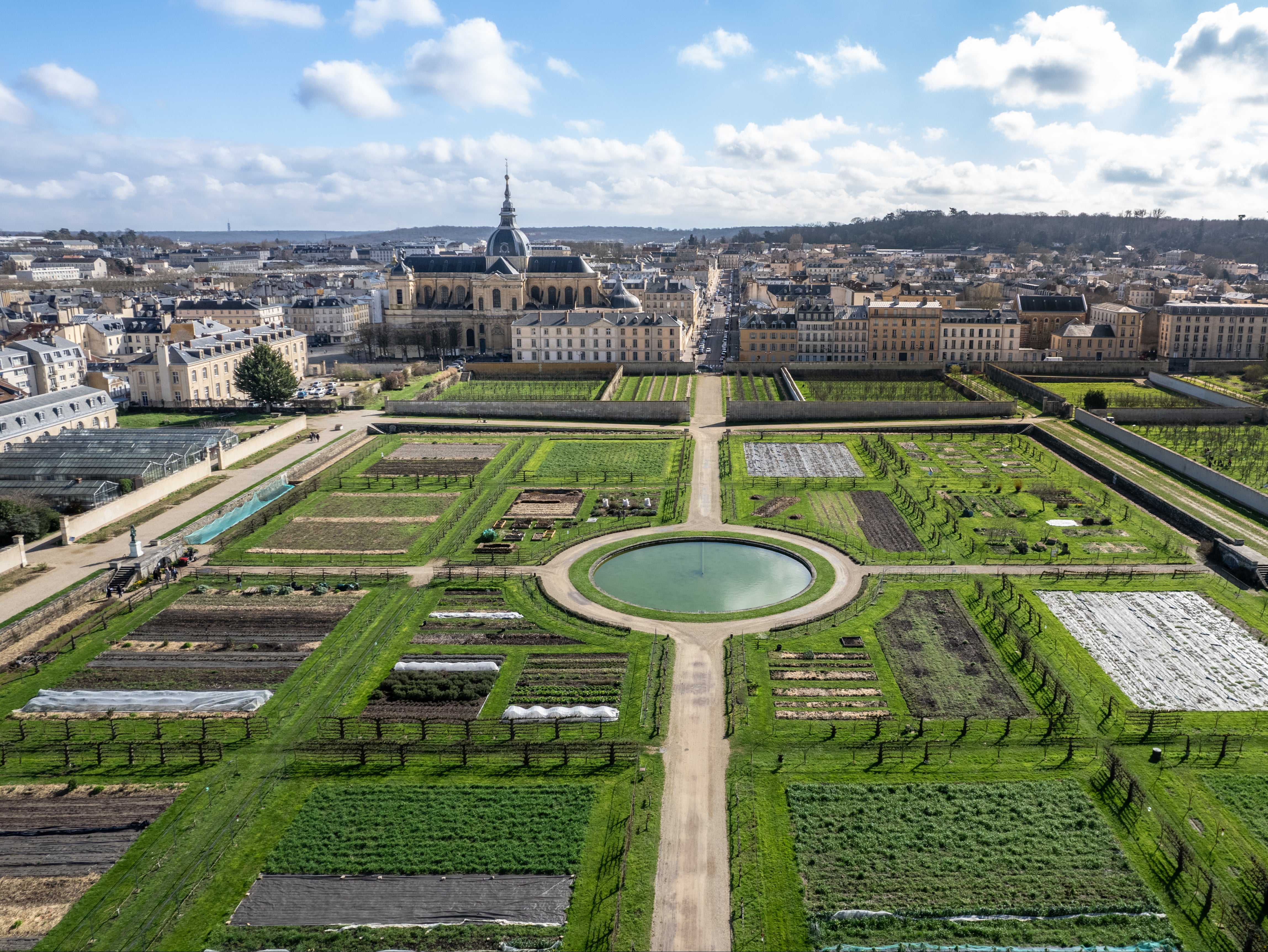 Spend time strolling through the king’s vegetable garden, La Potager du Roi