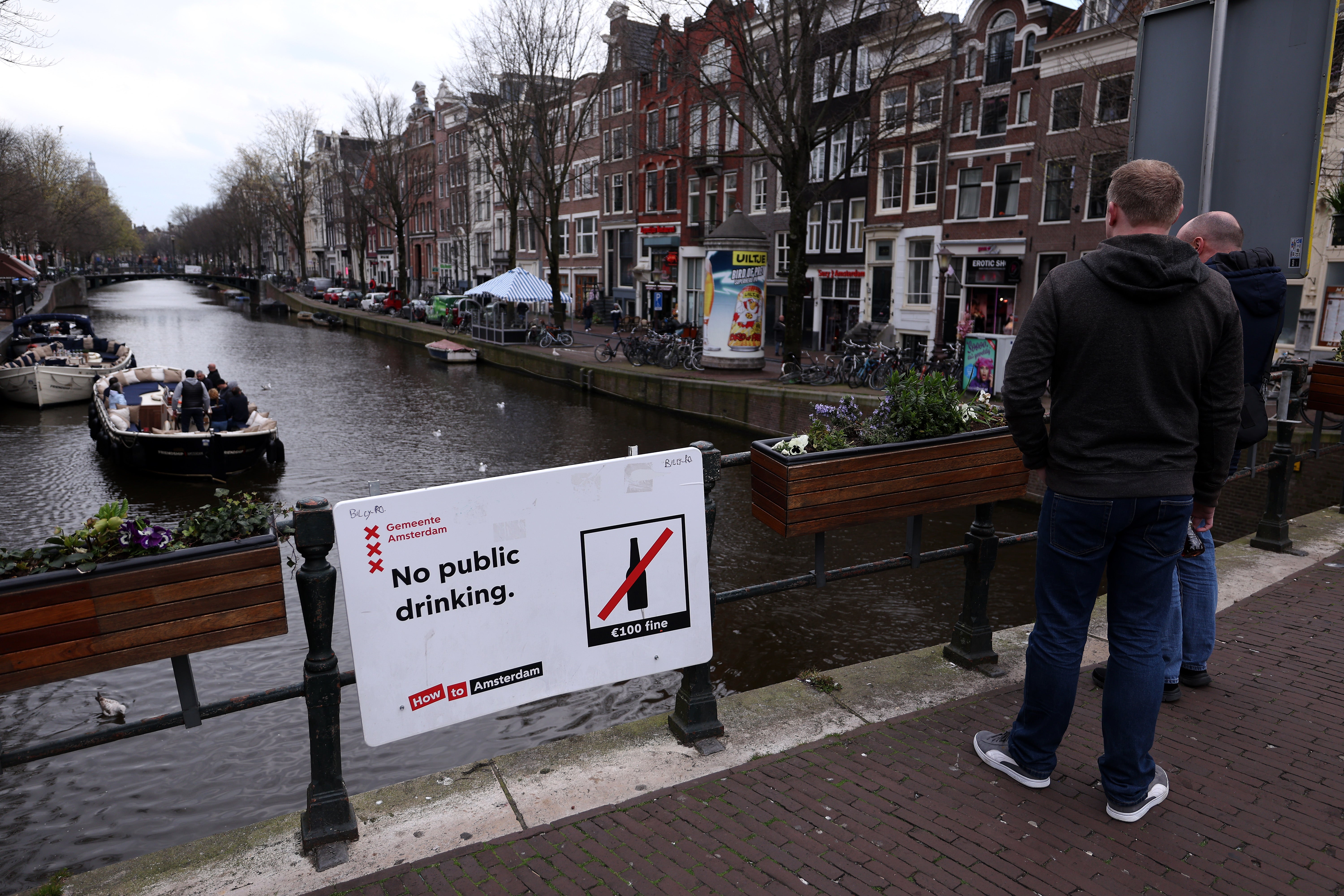 The City of Amsterdam launched a tourism campaign in 2023 aimed at discouraging young British tourists from visiting only to party and consume alcohol or drugs.