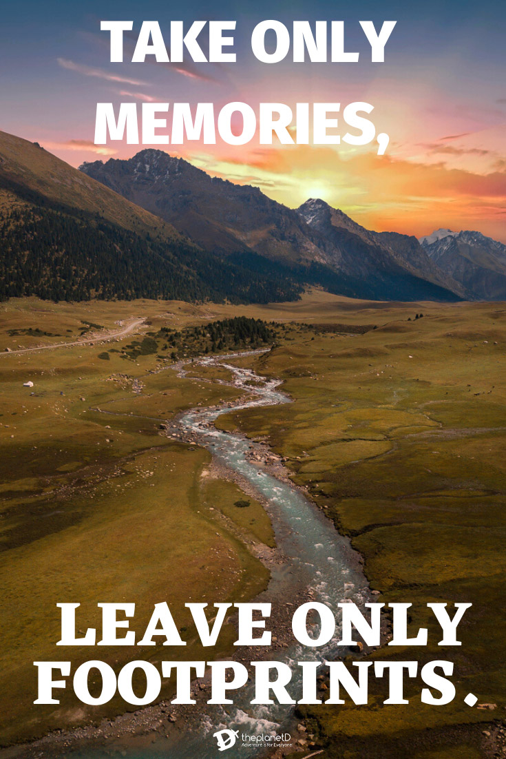 travel quotes | takes only memories, leave only footprints