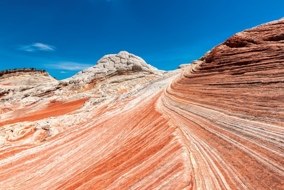 The Wave of sandstone formations in White Pocket, Arizona