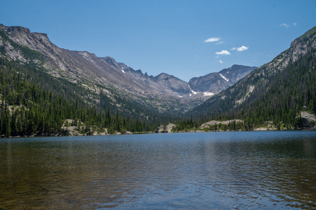 Mills Lake Hike rocky mountain national Park