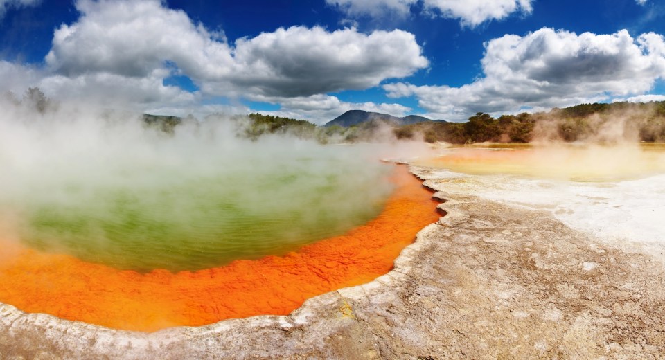 Champagne Pool, hot thermal spring