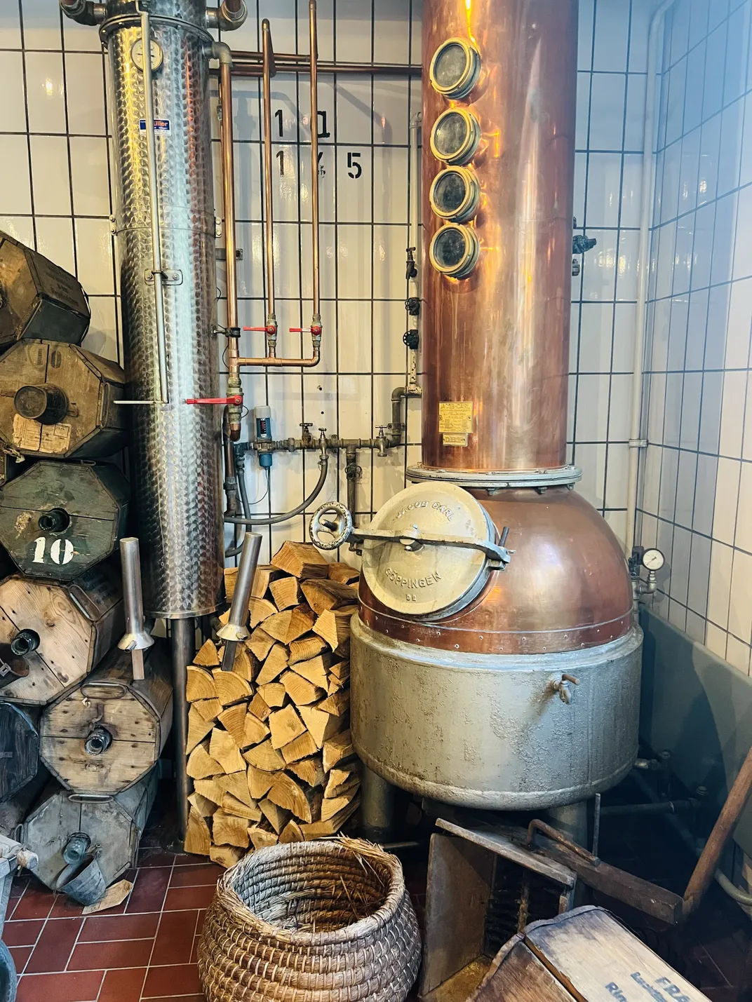 copper still