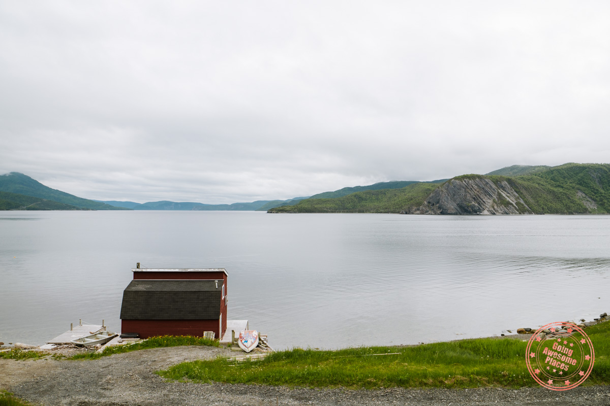 view from neddies harbour inn gros morne national park