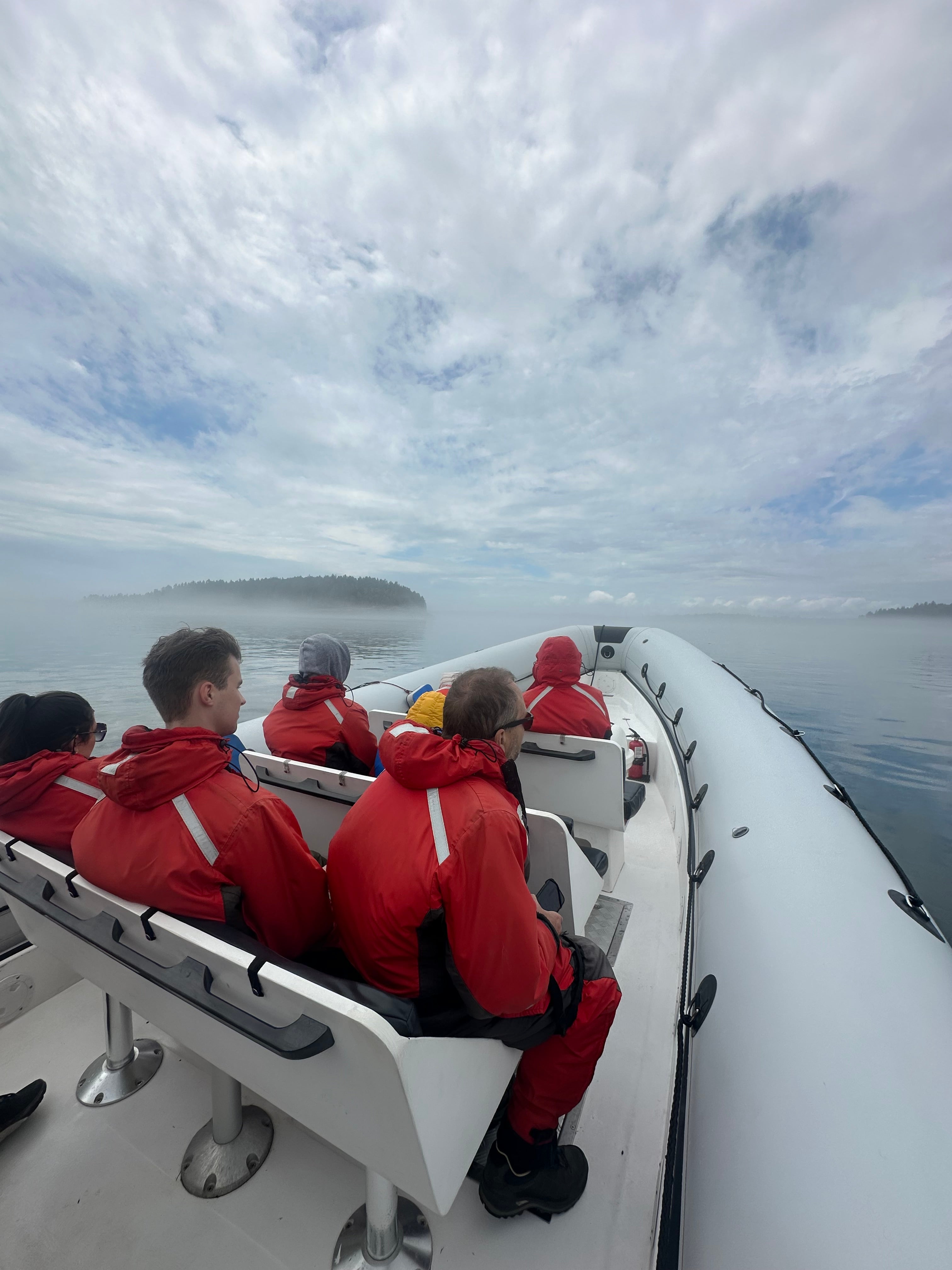 Whale watching in Brunswick (Lauren Taylor/PA)