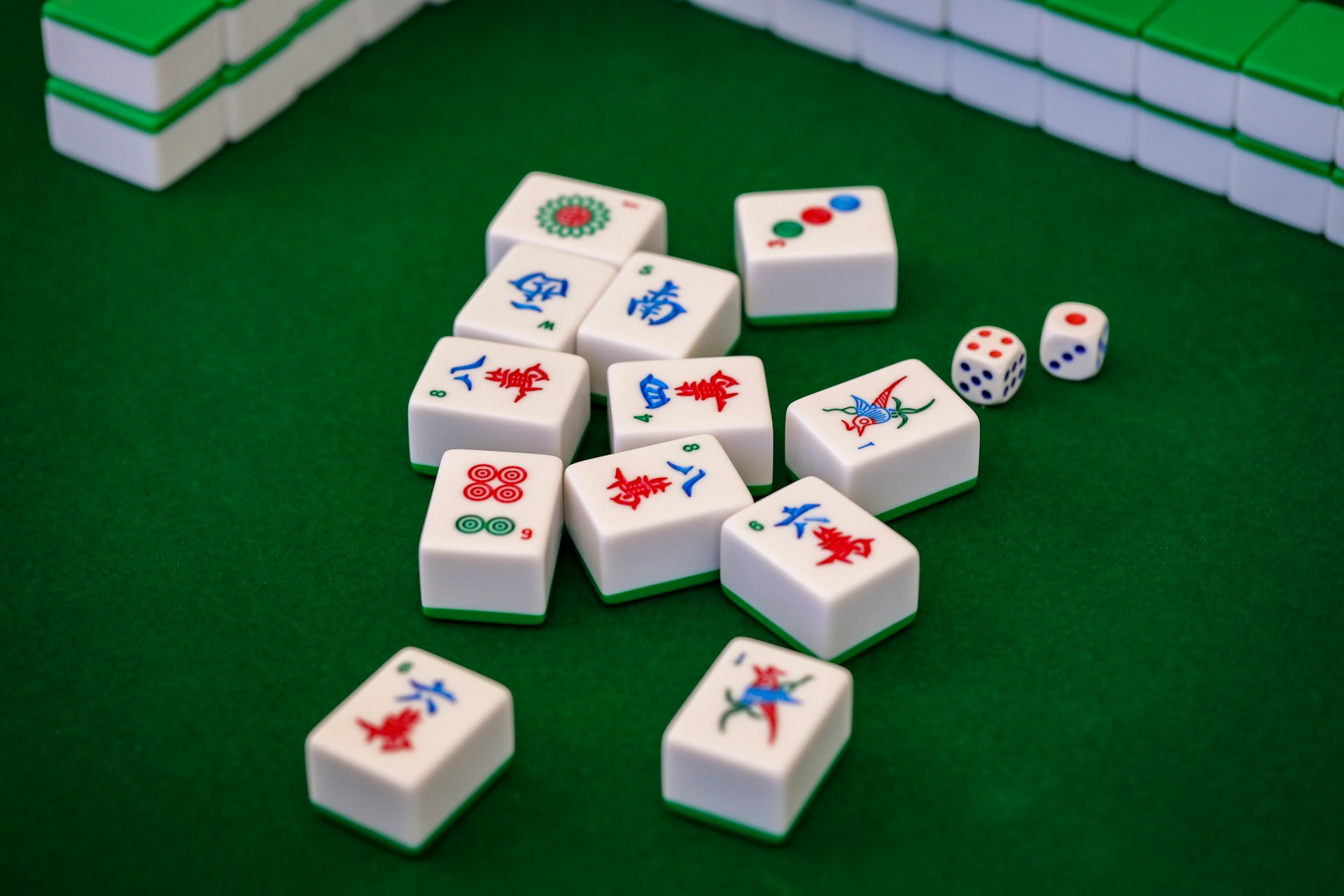 Mahjong is a popular Chinese game (photo: Mick Haupt).