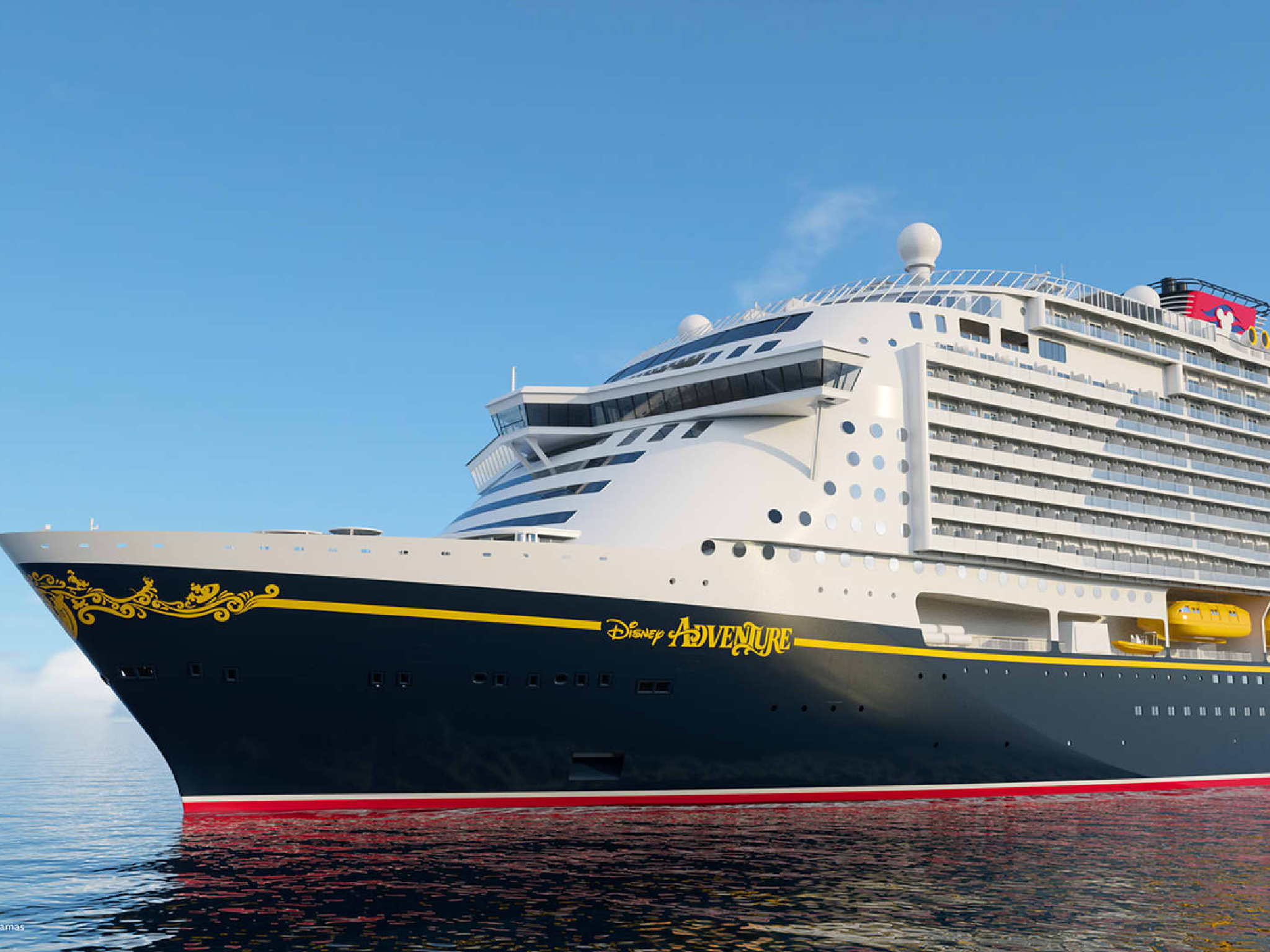 Disney Adventure, the next cruise ship to be launced in 2025, will be Disnesy’s largest ship by far