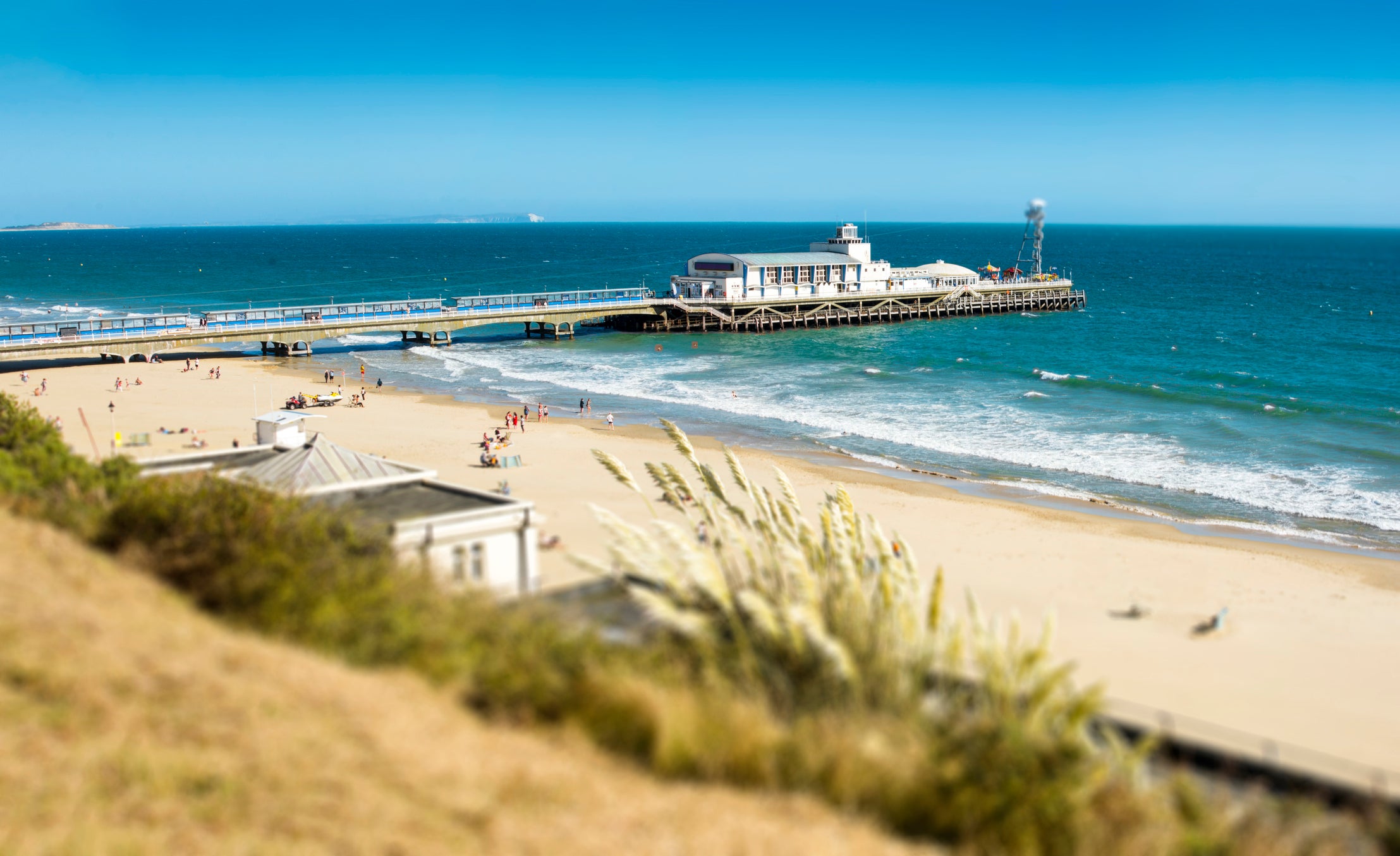 Another seaside destination, Bournemouth, is also among the most popular places this weekend