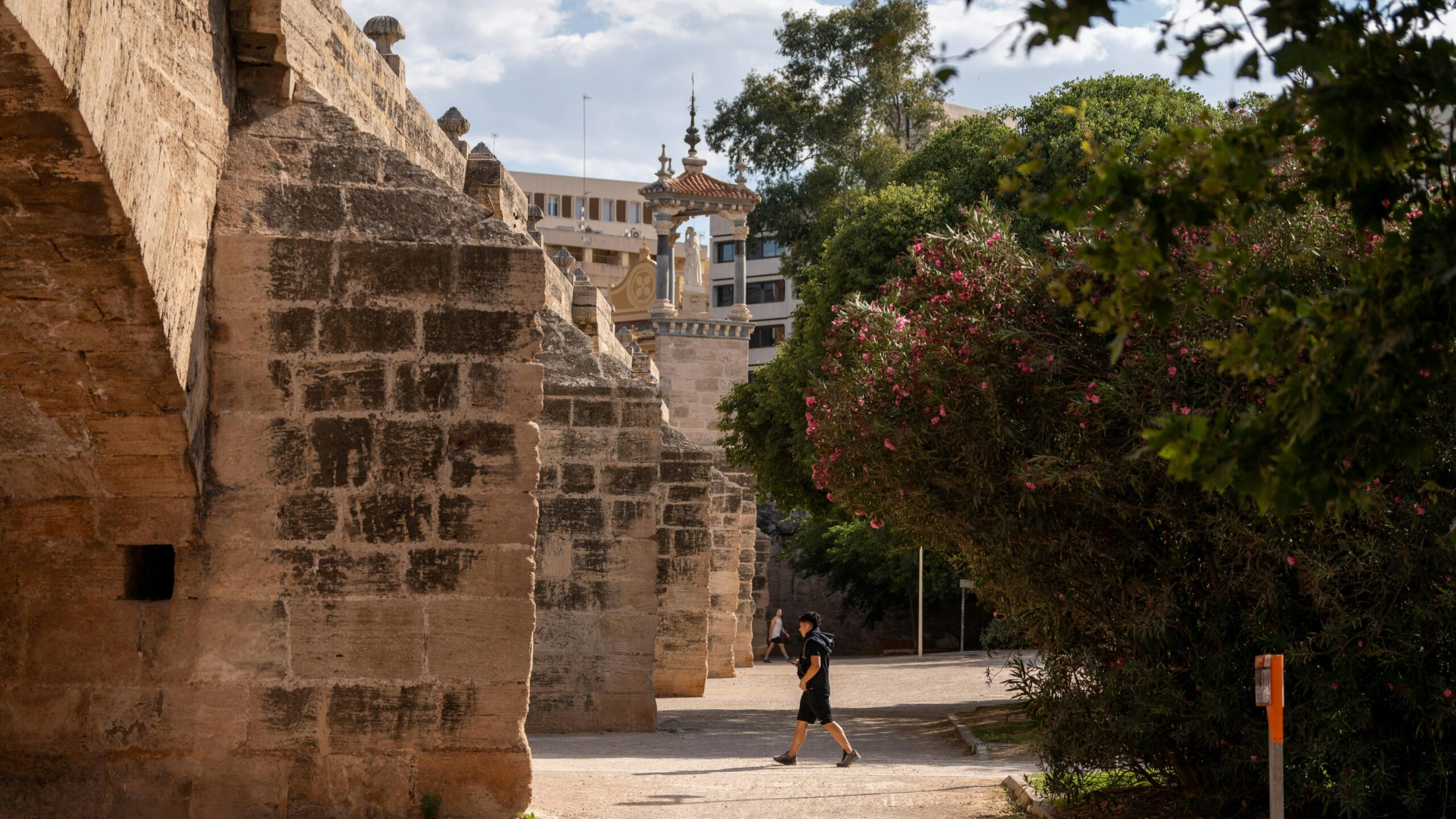 The Jardines del Turia, build on a diverted river's former flood-prone bed, is now the largest urban park in Spain.