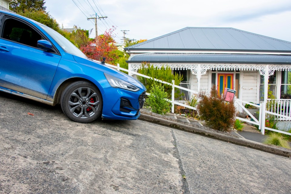 Steepest Street in the World - Dunedin - New Zealand