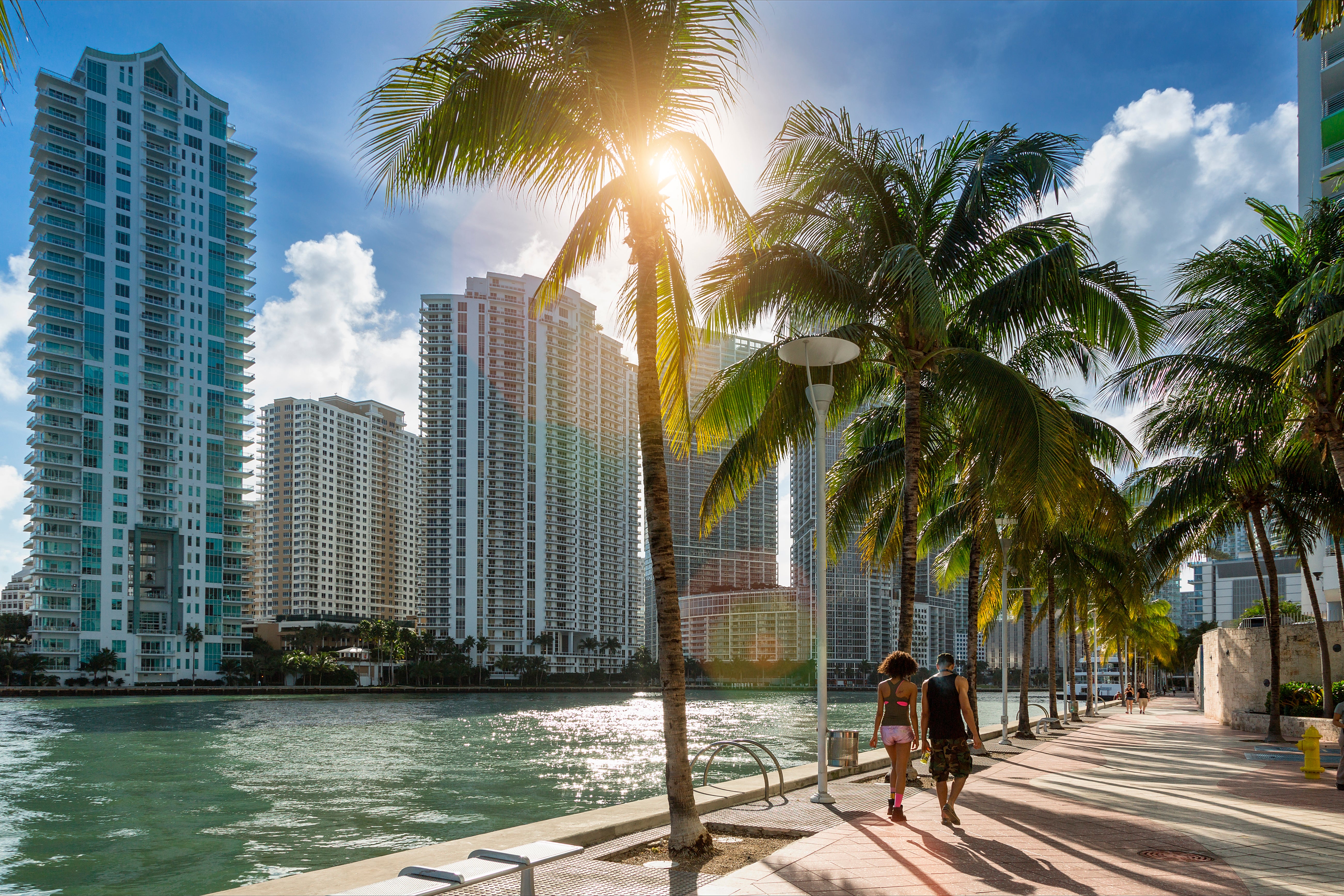 Palm-lined beaches and Art Deco hotels await visitors to Miami