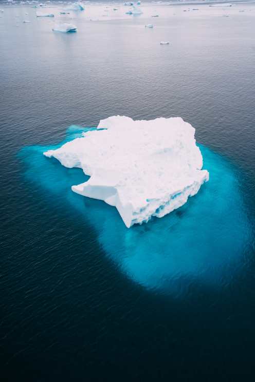 Arriving On Land In Antarctica