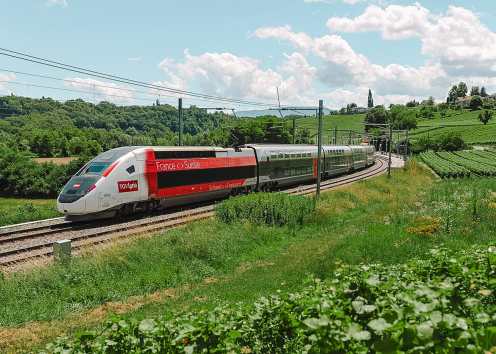 SNCF Train from France To Switzerland 1