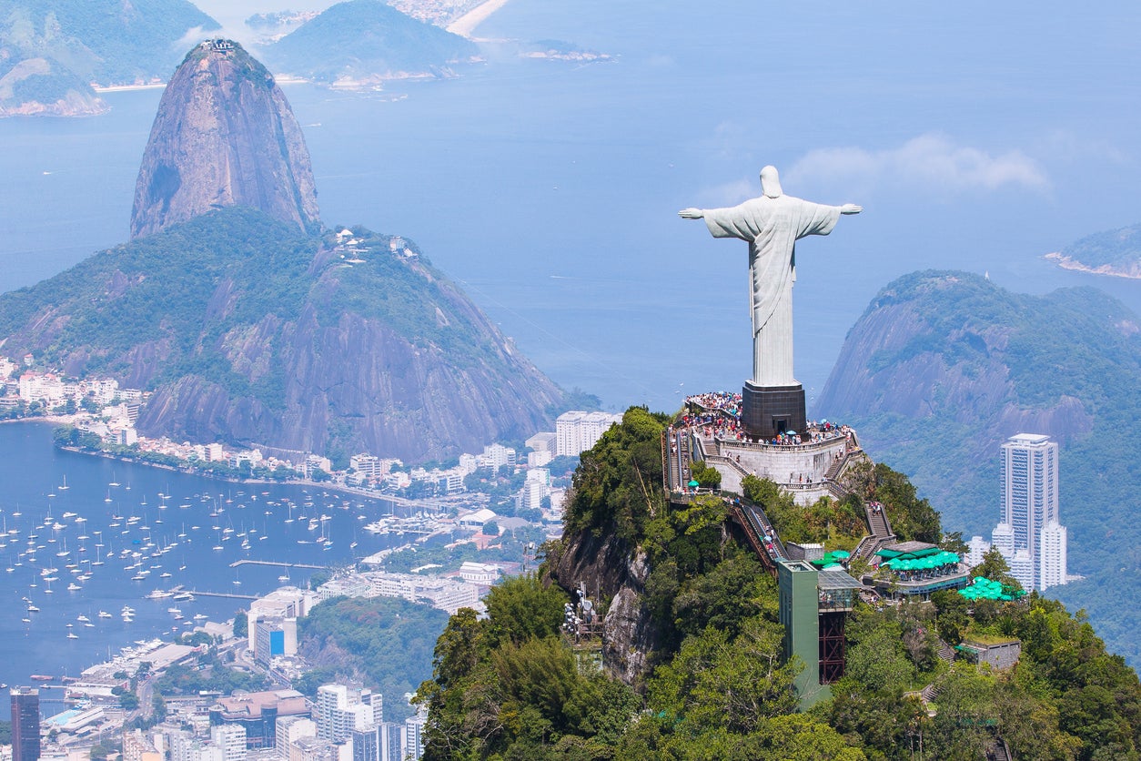 The Redeemer statue was built between 1922 and 1931