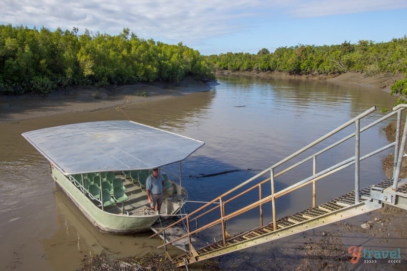 boat docked in water