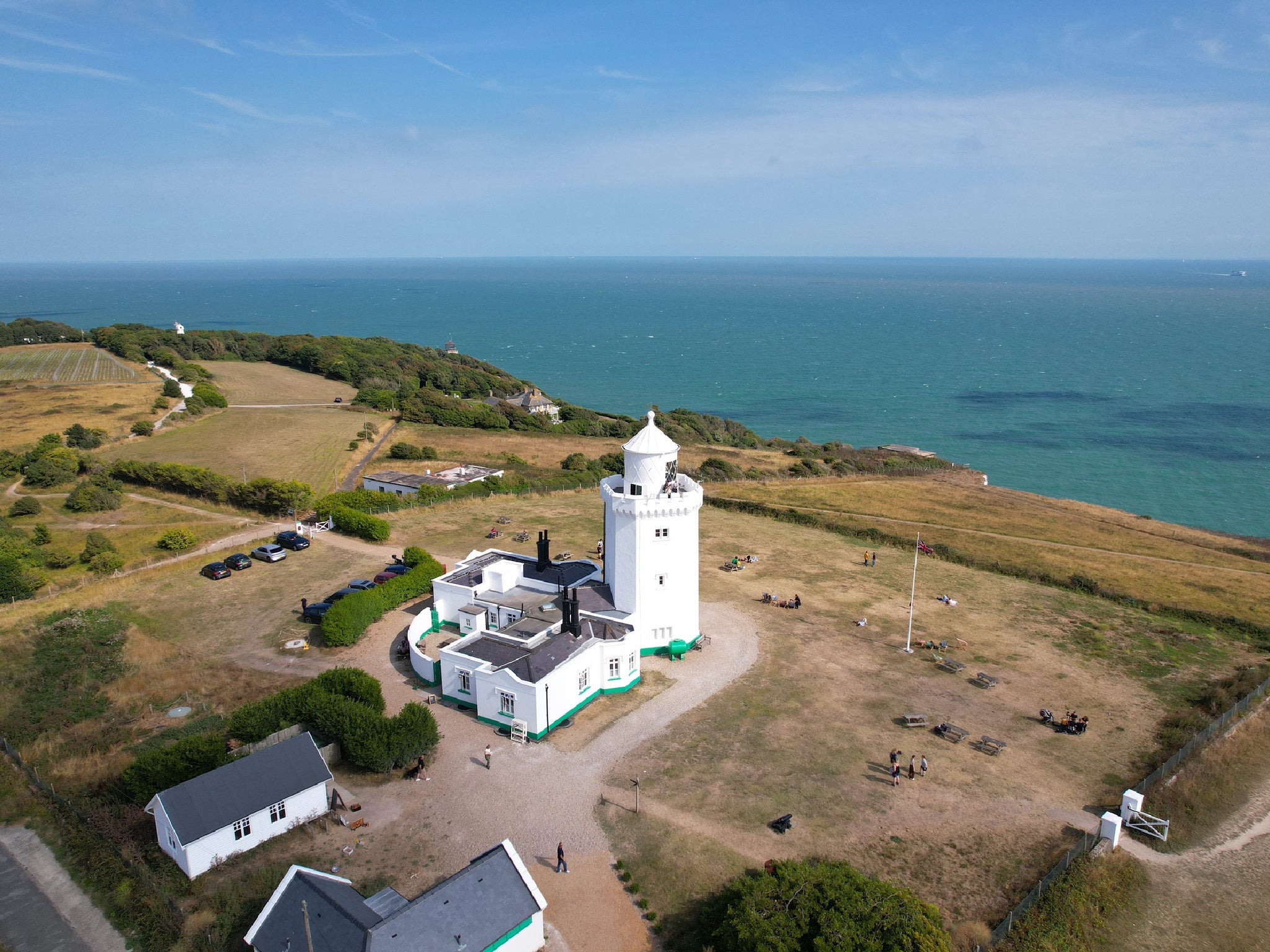 Children will love climbing to the top of a real lighthouse