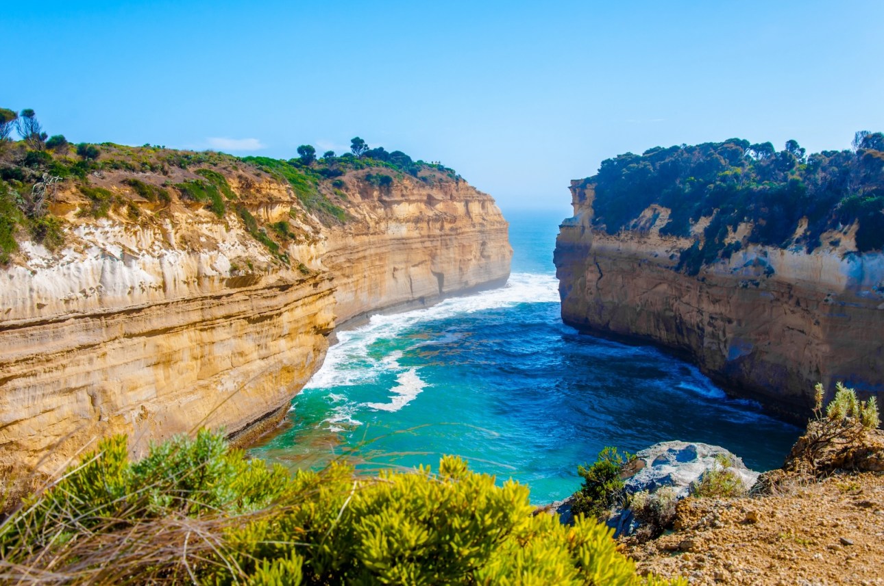 The Twelve Apostles by the Great Ocean Road in Victoria, Australia