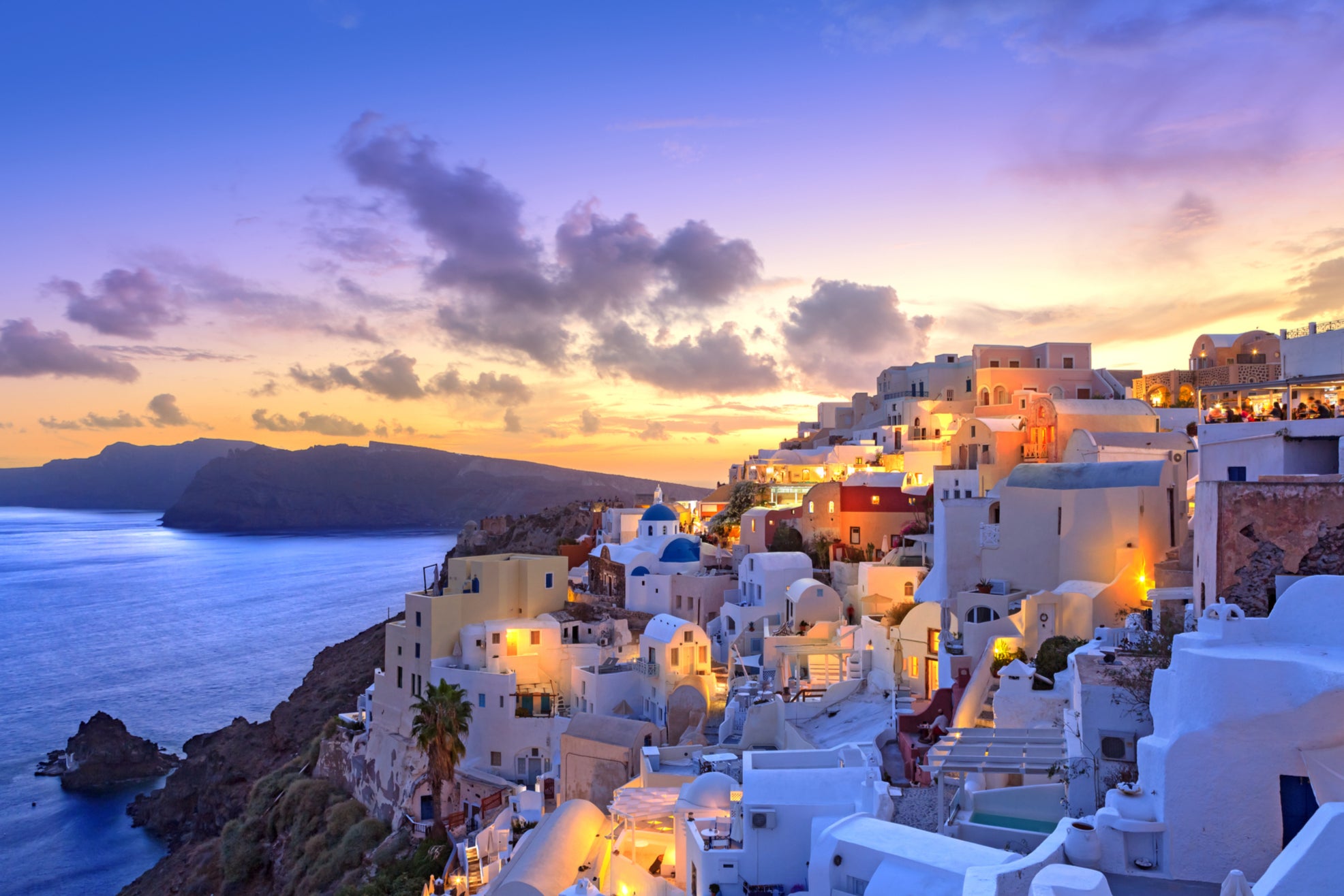 Santorini has become incredibly popularm delivering picturesque views