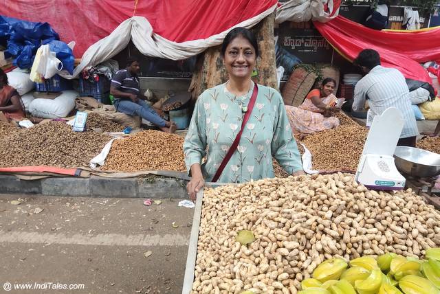 Anuradha Goyal at the Kadlekai Parishe festival