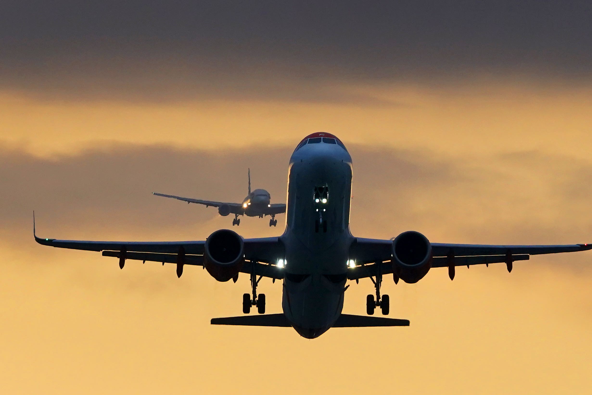 Tackling airspace inefficiencies is long overdue, a minister has said (Gareth Fuller/PA)