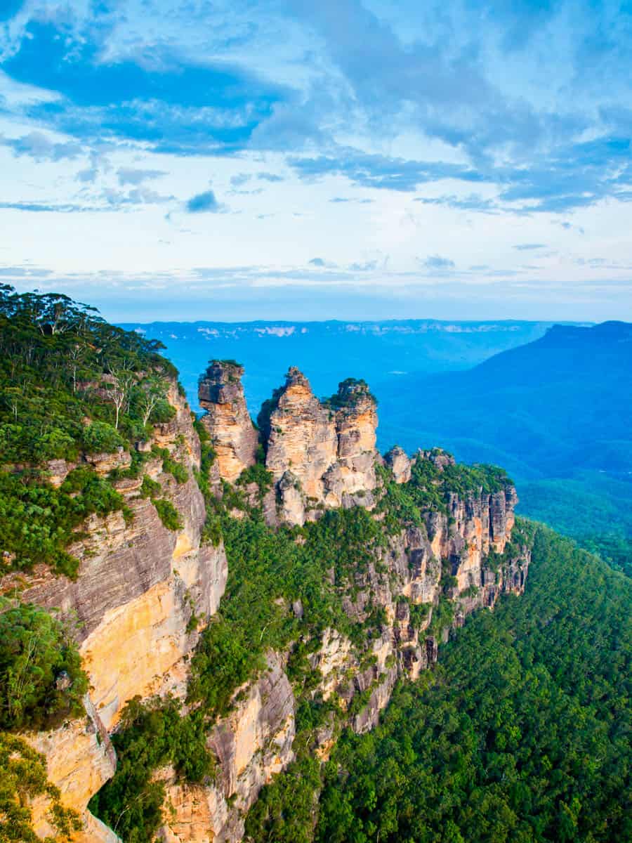 The Three Sisters From Echo Point, Blue Mountains National Park