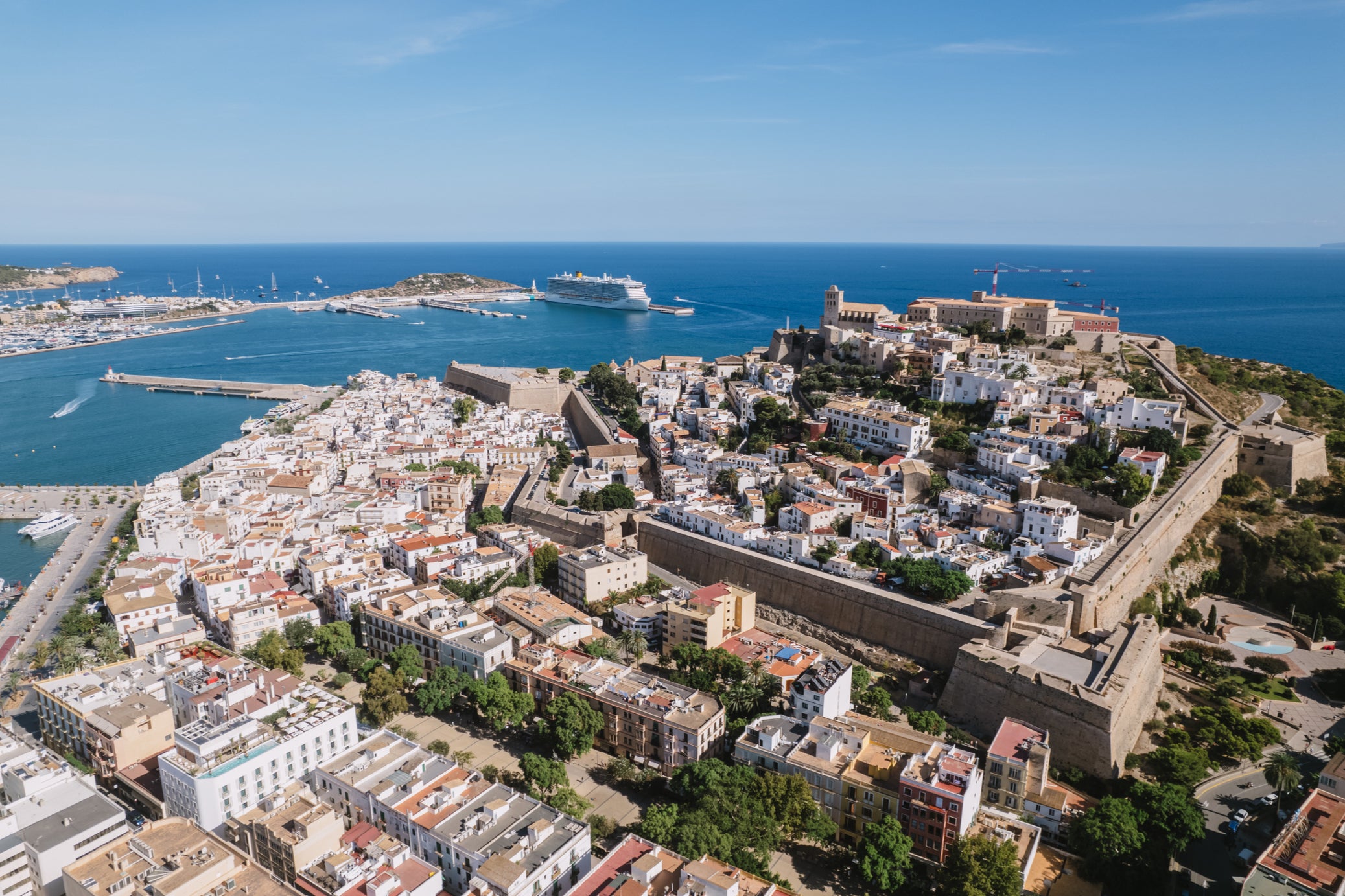 Ibiza is one of many Spanish destinations that are implementing measures to restrict the impact of tourism