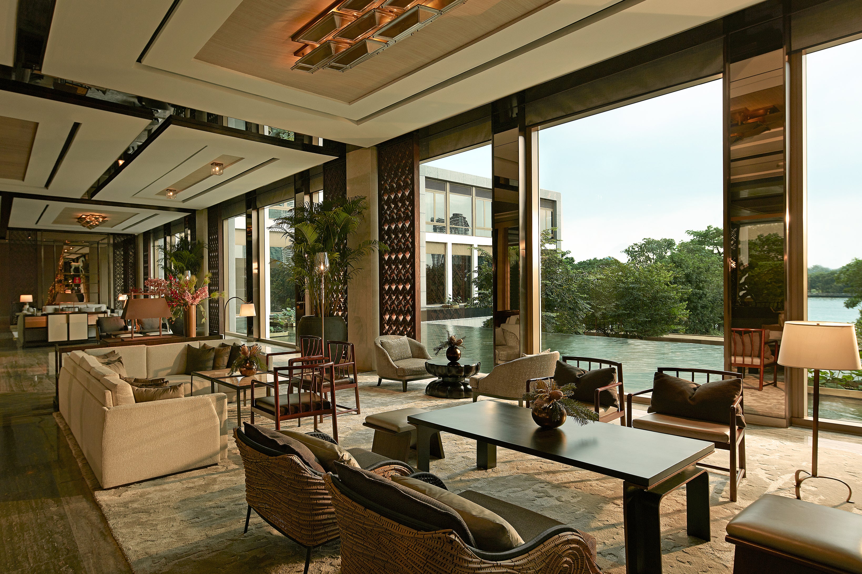 The hotel is renowed for its peace and tranquility in the heart of bustling Bangkok