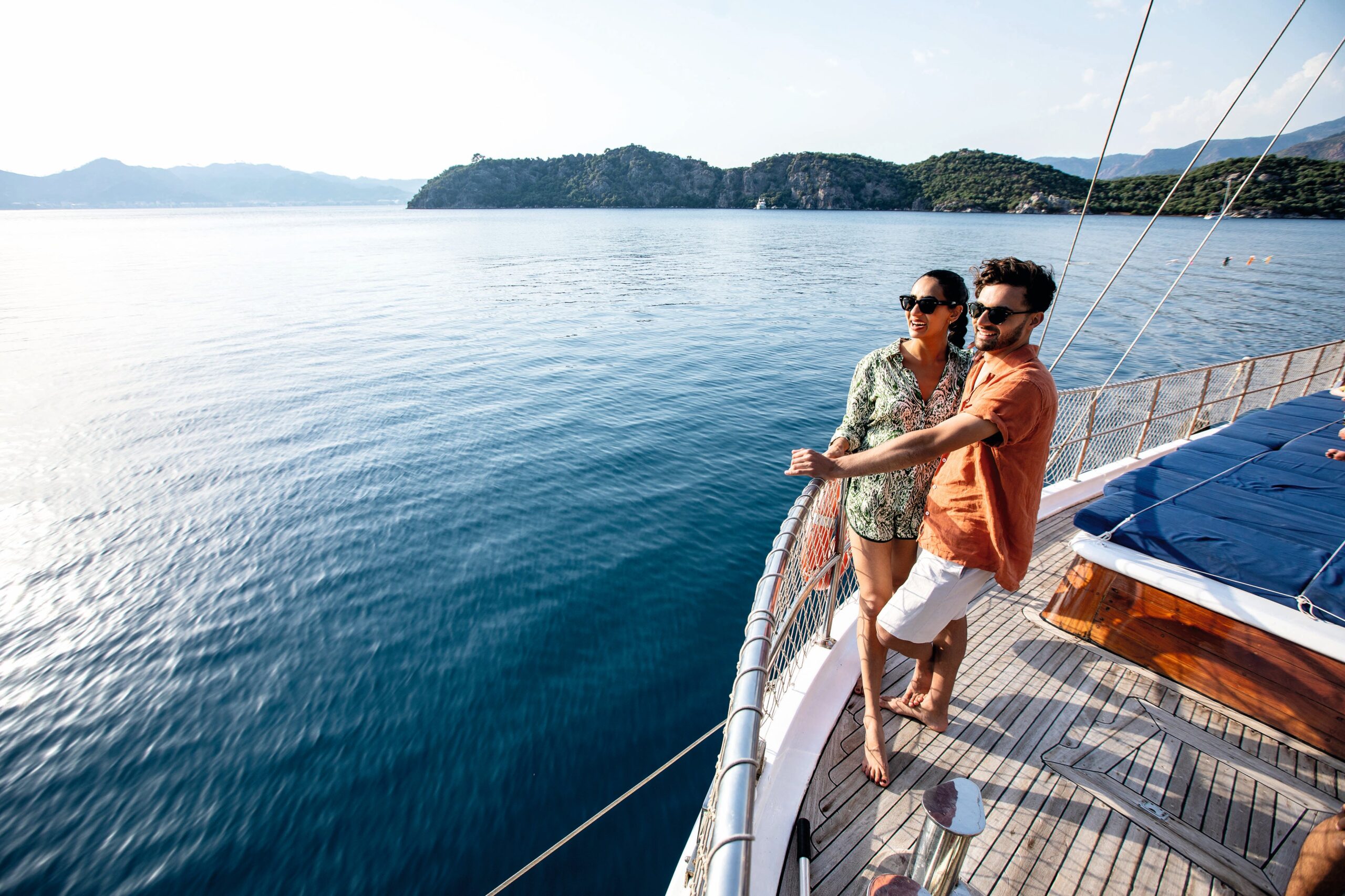 Boat trips are an excellent way to get to know Içmeler’s nearby islands and surrounding bays