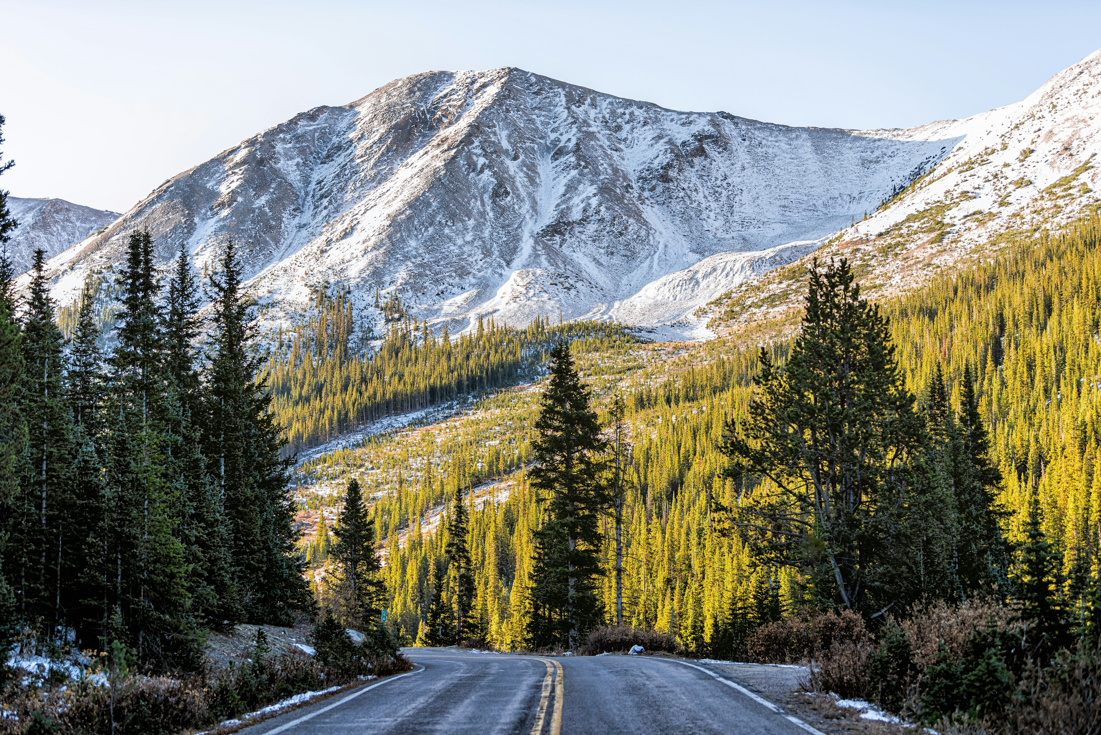 The Top of the Rockies route is at its most dramatic in fall, just before Independence Pass closes. Getty Images