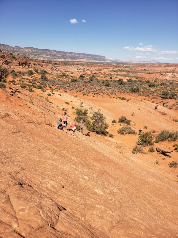 kids on dry forks trail utah