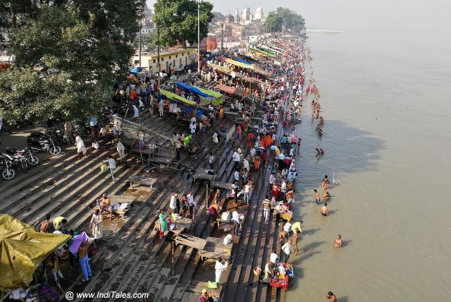 Ghats of Sarayu in Ayodhya