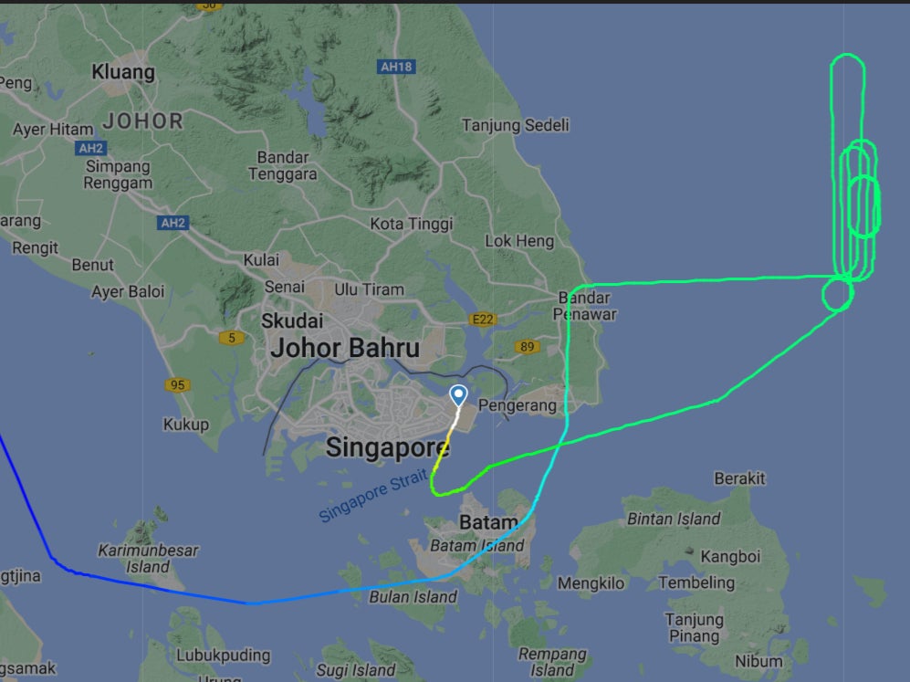 Route of the Air India Express plane flight was delayed by over an hour due to a bomb scare